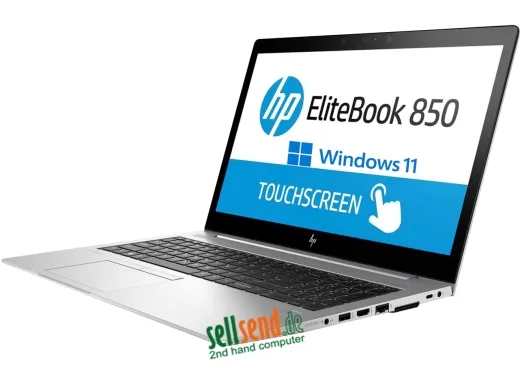 HP EliteBook 850 G5 39,6cm 15,6&quote; Notebook Intel i5 8250U, 16GB, 256GB SSD SATA, FULL HD, TOUCH DISPLAY